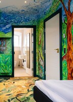 Deluxe-værelse - 1 kingsize-seng - ikke-ryger | Skrivebord, strygejern/strygebræt, gratis Wi-Fi, sengetøj