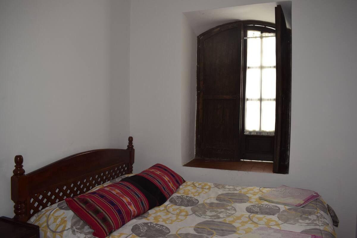 Double Room, 1 Double Bed, Shared Bathroom