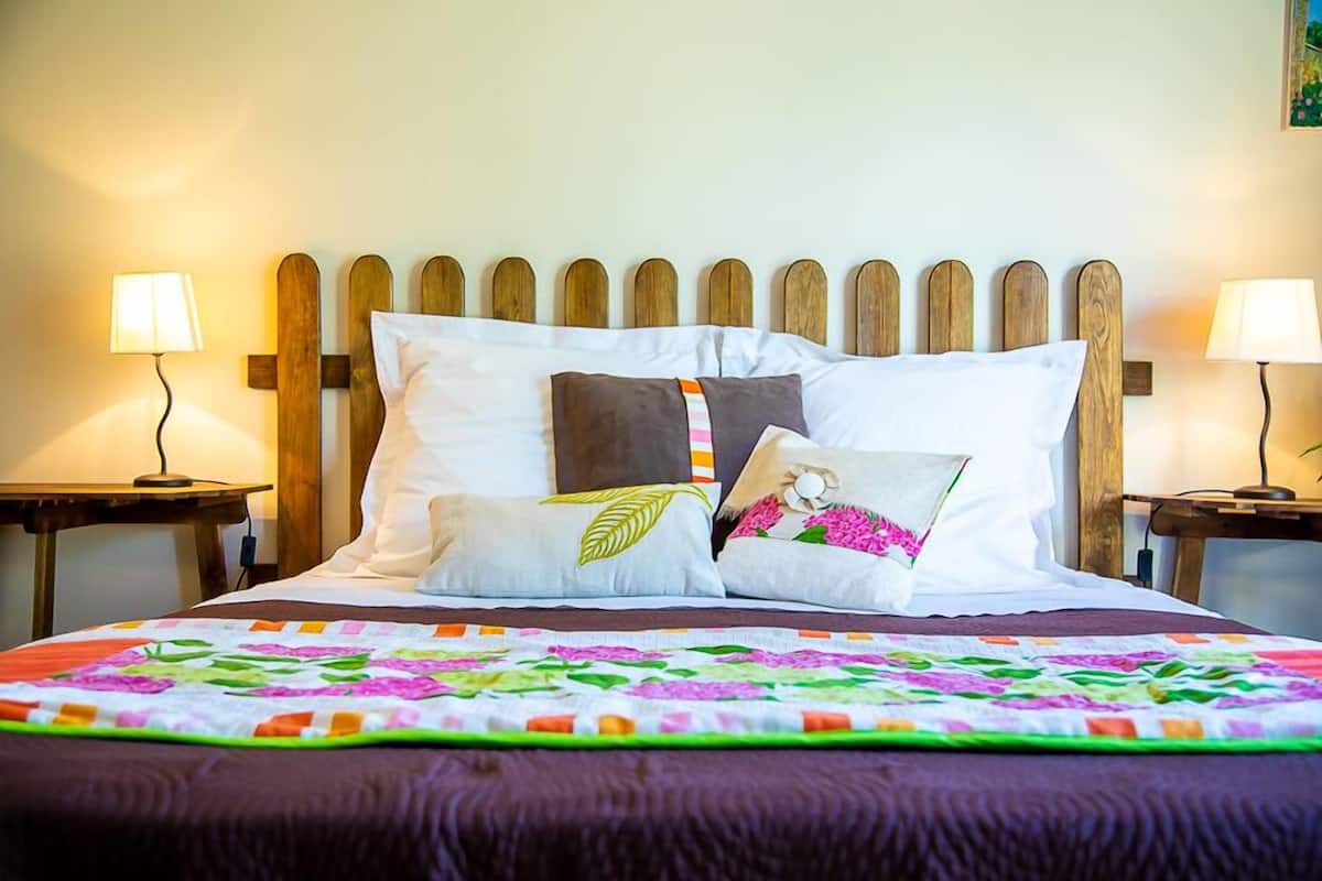 Individually decorated, individually furnished, desk, blackout curtains