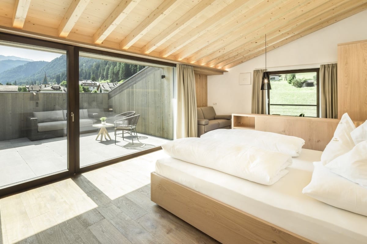 Monolocale Exclusive, 1 letto queen, non fumatori, vista giardino | 1 camera, una cassaforte in camera, con stile personalizzato