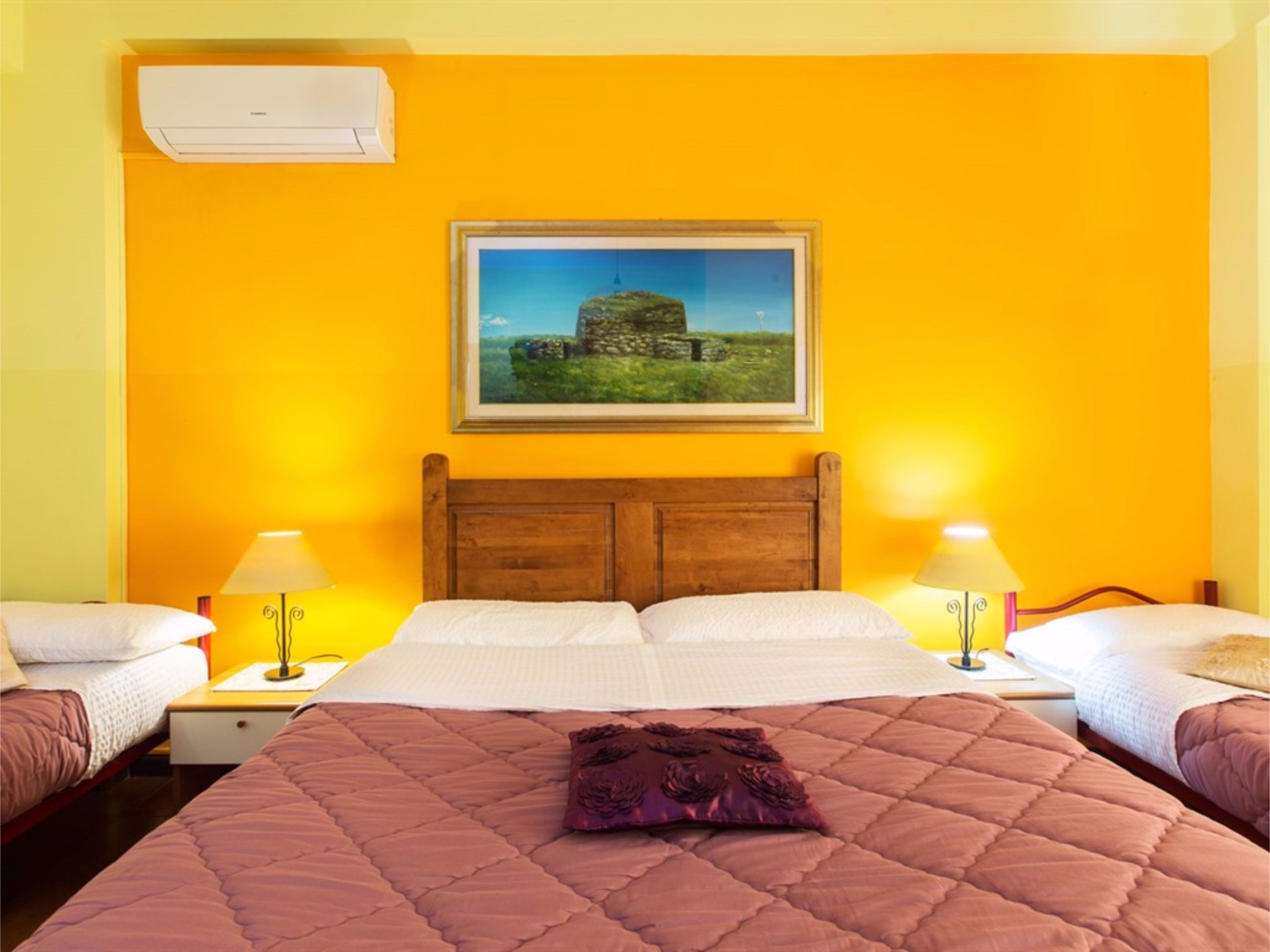 Basic-Vierbettzimmer, mit Bad (Quadrupla)