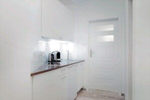 公寓, 1 间卧室 | 私人简易厨房 | 大冰箱、微波炉、炉灶、茶具/咖啡用具