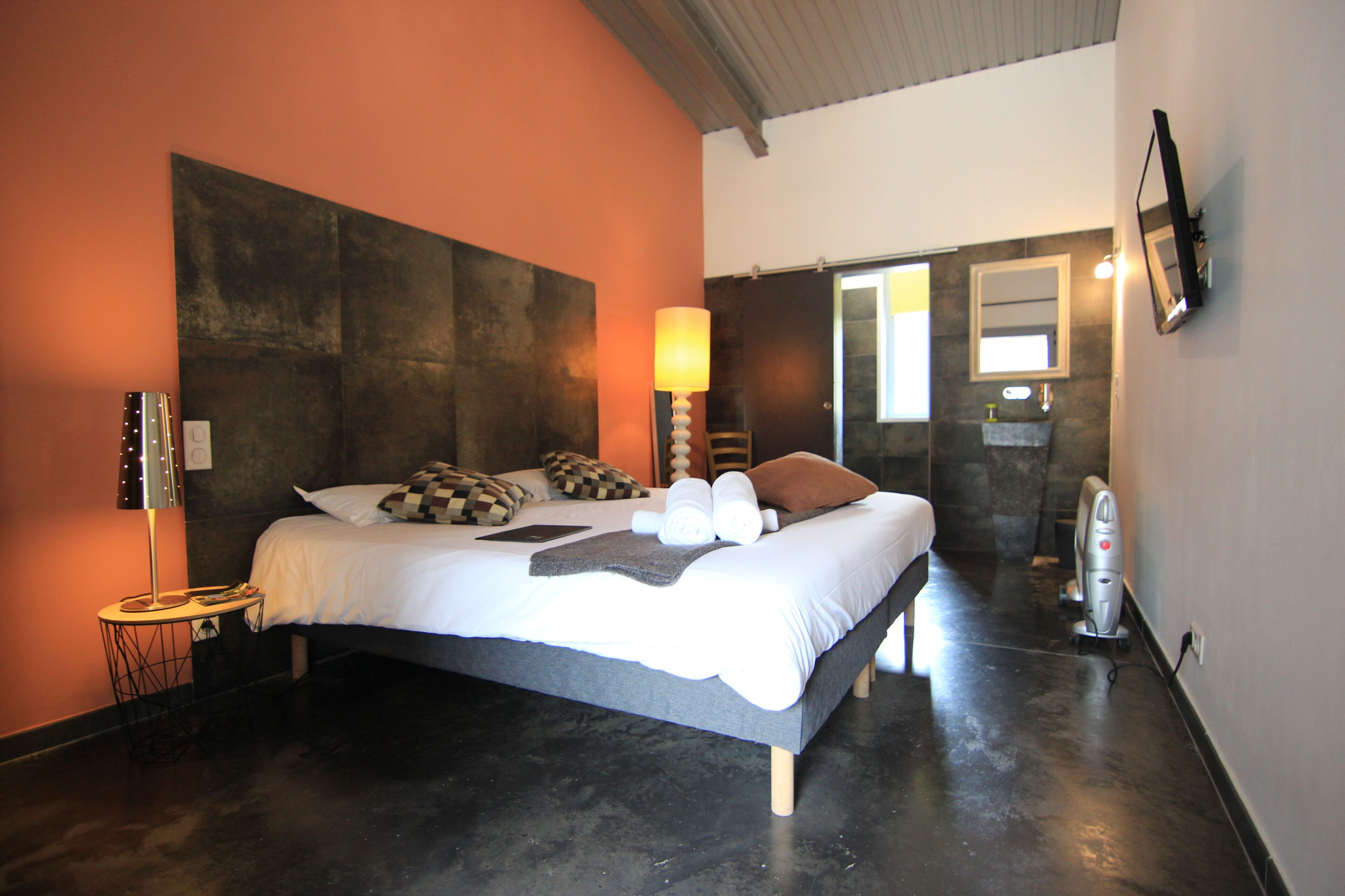 舒適雙人房 | 1 間睡房、獨特設計、獨特裝 修、遮光窗簾/窗簾