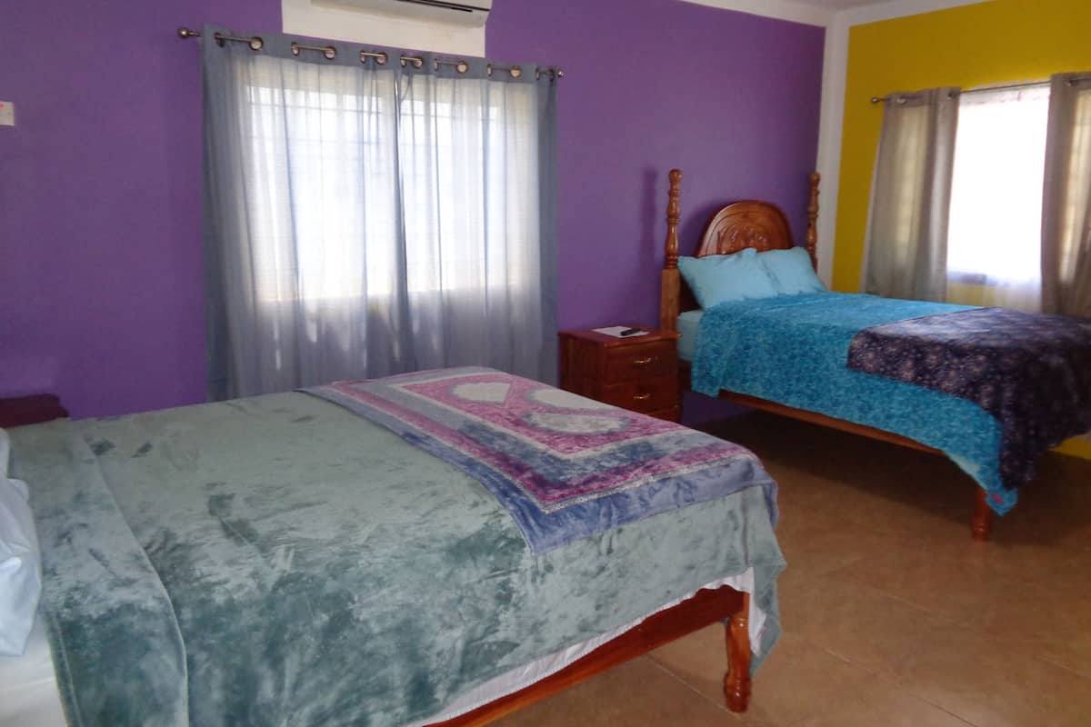 Basic Room, 2 Queen Beds | Floor plan