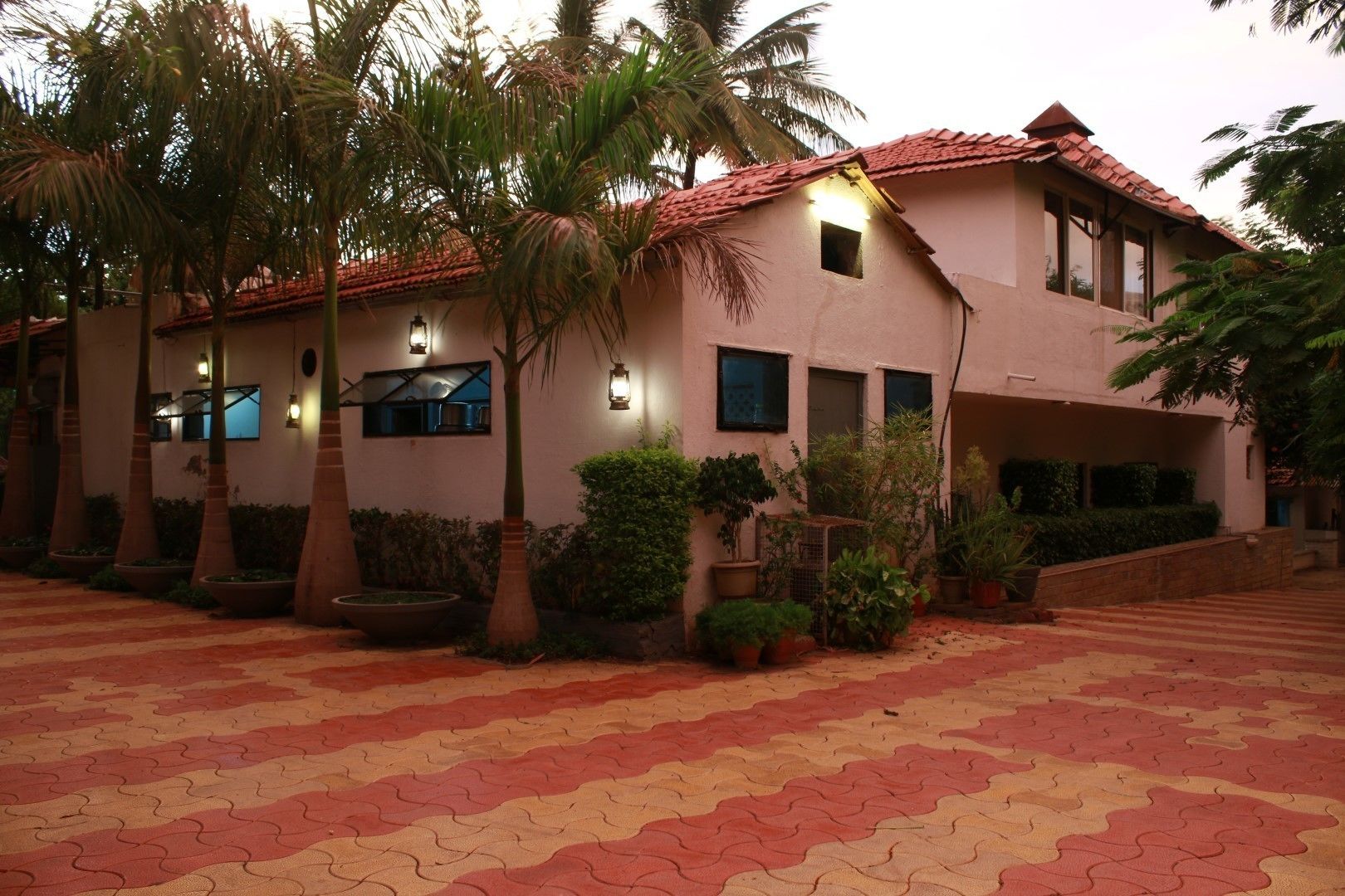 Entrada de la propiedad