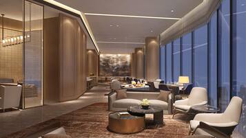 Sala de estar en el lobby