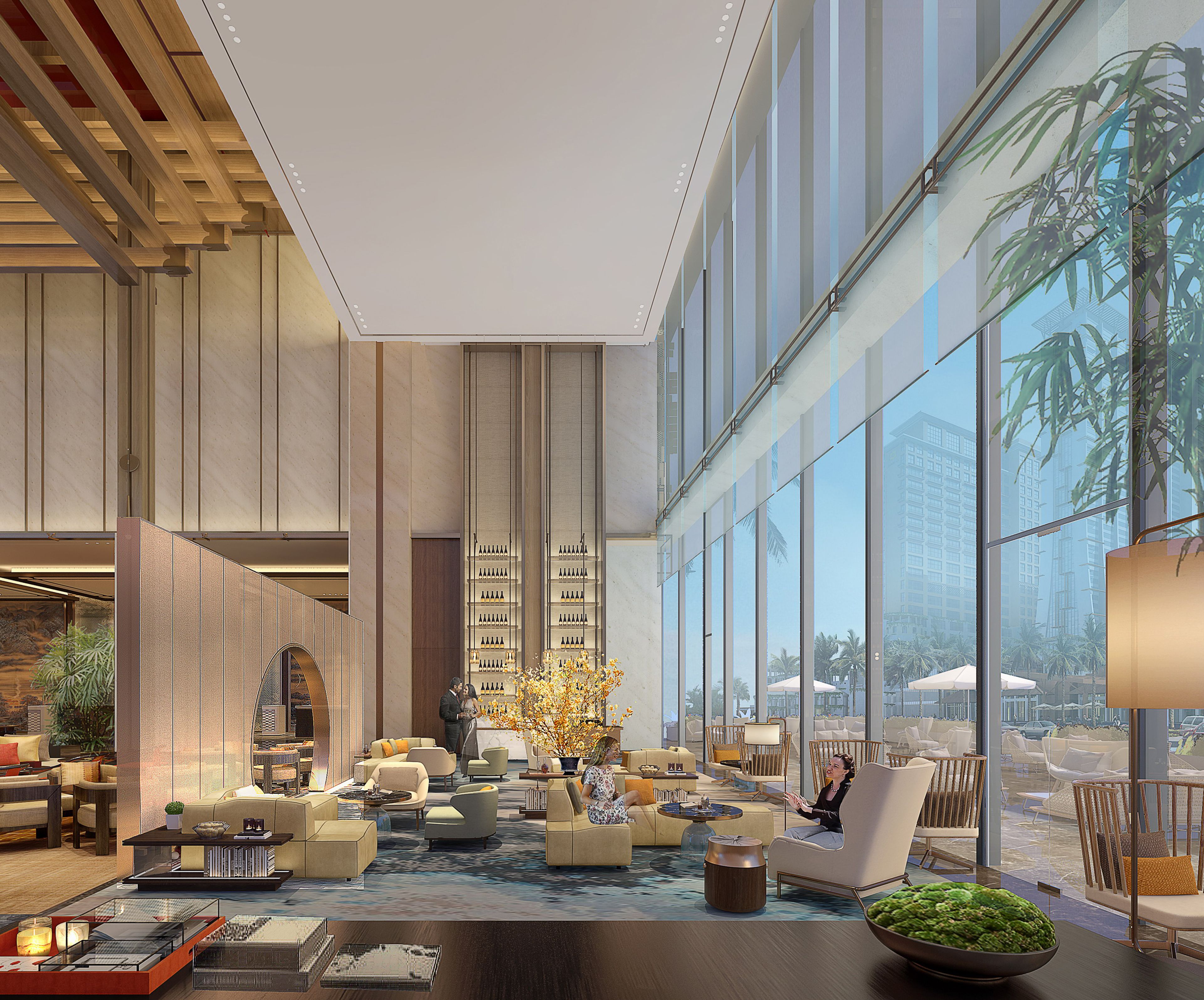 3 restaurantes, se sirven comidas, cenas y cocina china