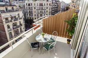 Premium-Suite, 2 Schlafzimmer, barrierefrei, Terrasse | Balkon