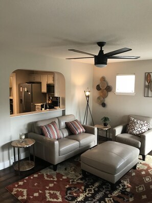 Smart-tv, dvd-spelare och ett filmbibliotek