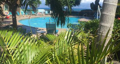 FRONT AND CENTER!!! OCEANFRONT WEST MAUI LOCATION. STEPS TO THE BEACH!