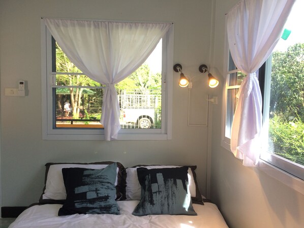 Double Room with Garden View | 可動式ベッド、WiFi (無料)