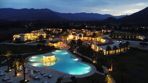 Front of property – evening/night - Spiagge San Pietro, a charming & relaxing resort (Castiadas)