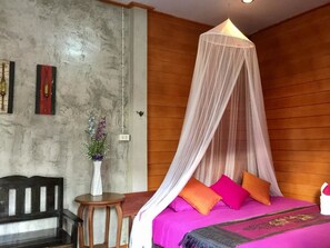 Deluxe Room | Blackout curtains, free WiFi, bed sheets - Ruen Lamai Lanna (Chiang Rai)