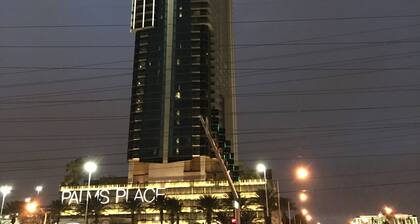 Superb Strip View: 27th Floor in Palms Place with OPEN BALCONY and Strip views!