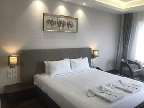 Executive Room | Sengetøy av topp kvalitet, safe på rommet og skrivebord