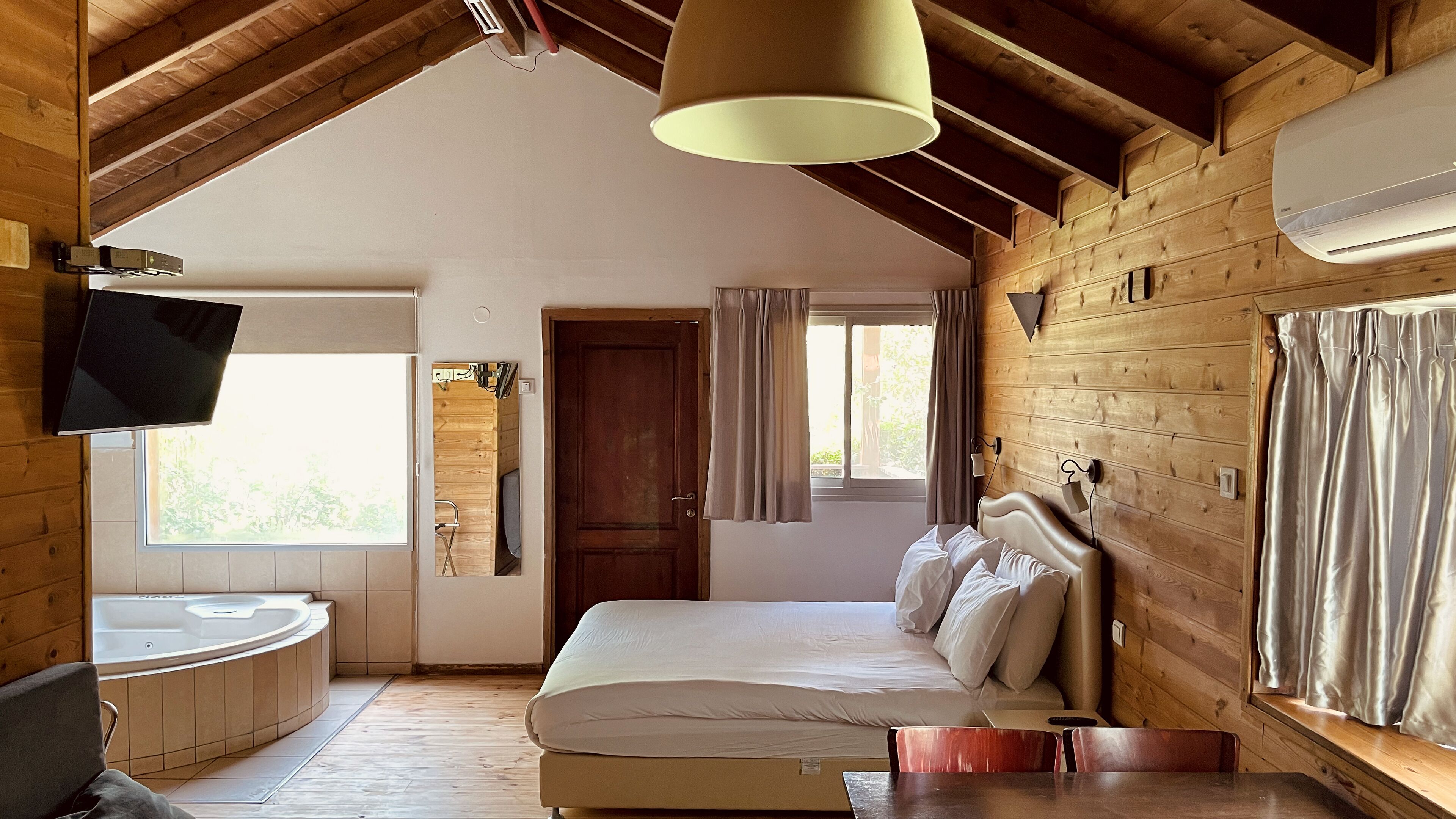 Chalet, 1 chambre | Bureau, espace de travail pour ordinateurs portables