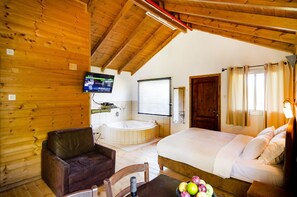 木屋, 1 间卧室 | 按摩浴缸