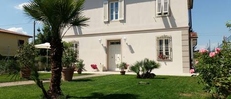 Fassade der Unterkunft