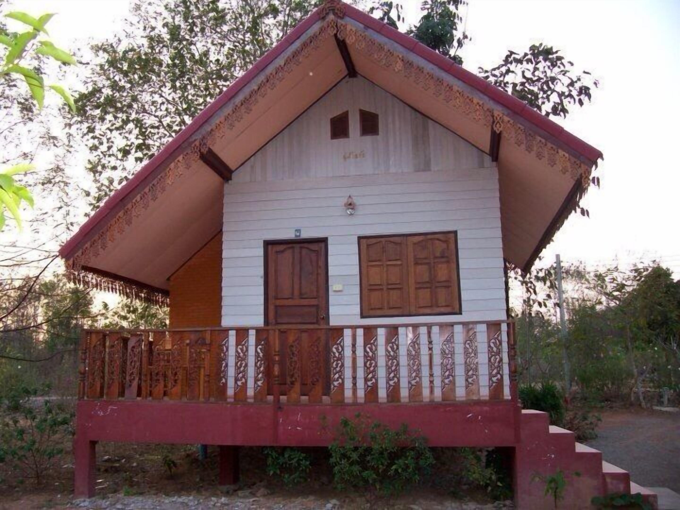 ด้านหน้าที่พัก