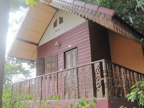 Fachada de la propiedad