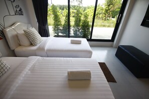Standard Twin Room | 遮光窗帘、免费 WiFi