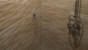 华丽单人房 | 浴室 | 淋浴设施、免费洗浴用品、拖鞋、毛巾