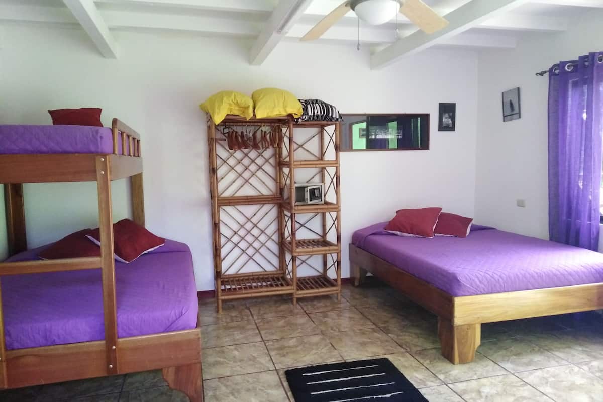 family quadruple room, multiple beds, ground floor | in-room safe, free wifi, bed sheets