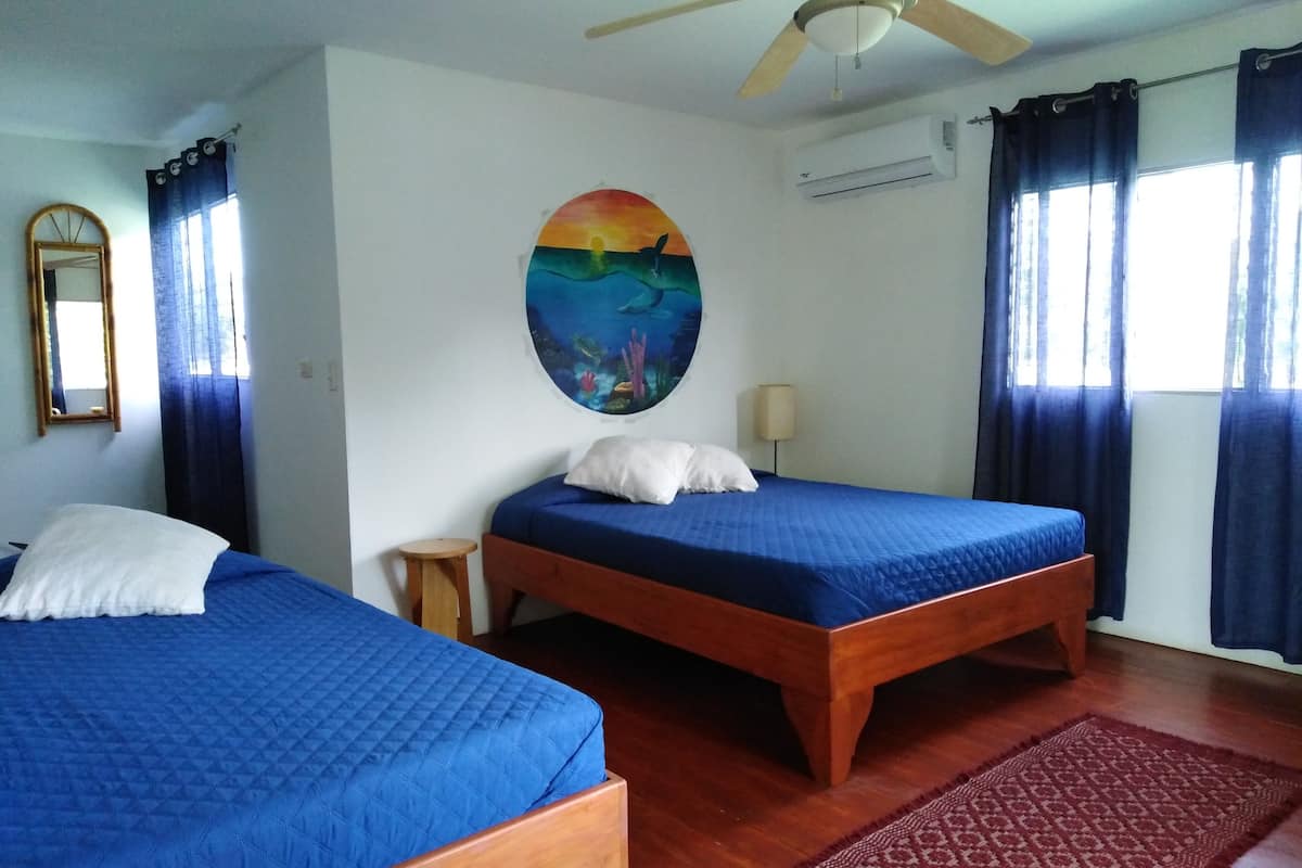 triple room, garden view | in-room safe, free wifi, bed sheets