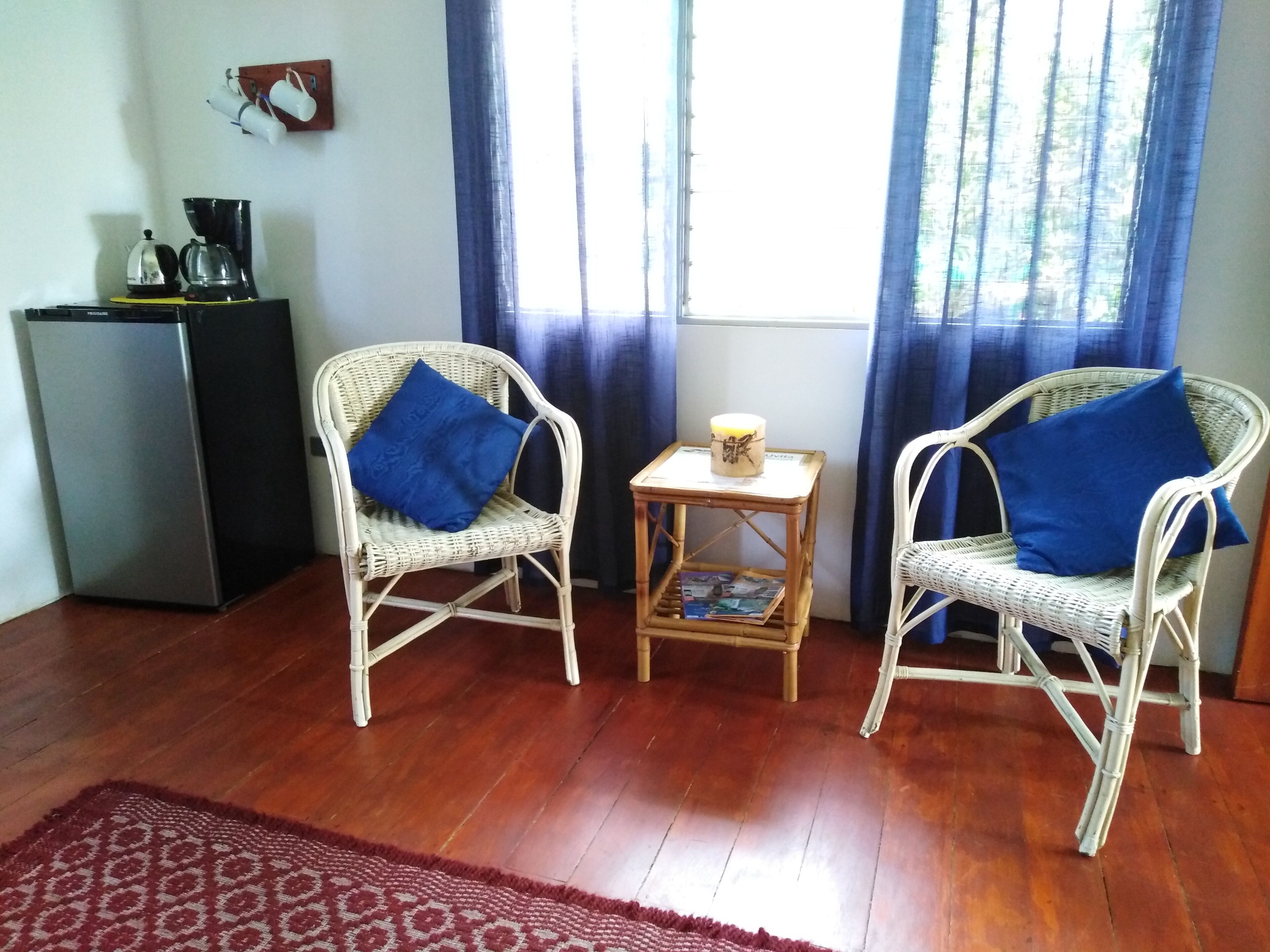 triple room, garden view | in-room safe, free wifi, bed sheets