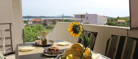 Apartment, 2 Schlafzimmer, Balkon (A4) | Ausblick vom Zimmer