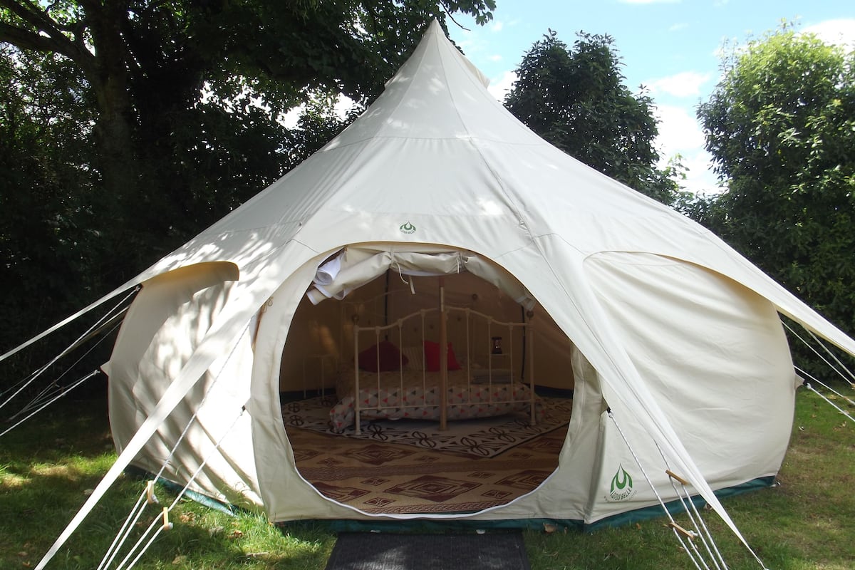 Lotus Belle Glamping | Individually decorated, free WiFi, bed sheets