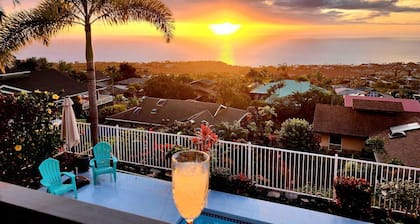 Large Private Home with Heated Pool and Panoramic Views.