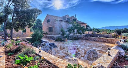 Finca Hvar - 3 individual houses, 5 bedrooms, bicycles for all, and a pool
