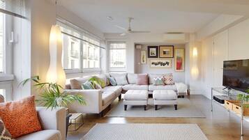 Smart-tv en een kantoor