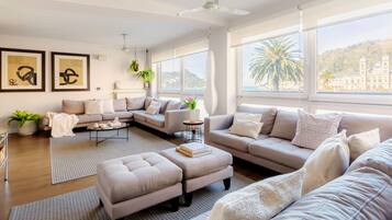 Smart-tv en een kantoor