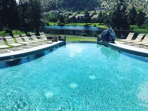 Indoor pool, a heated pool