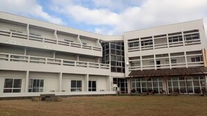 Fassade der Unterkunft