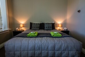 1 makuuhuone, ilmainen Wi-Fi, vuodevaatteet