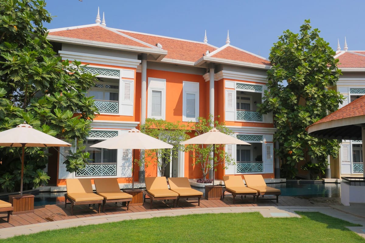 Familievilla | Sengetøy av topp kvalitet, senger med overmadrass og minibar