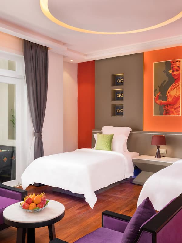 Grand Suite, 2 Single Beds, Garden View | Premium bedding, pillow-top beds, minibar, in-room safe