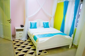 Huoneisto | 1 makuuhuone, minibaari, tallelokero huoneessa, vauvansängyt