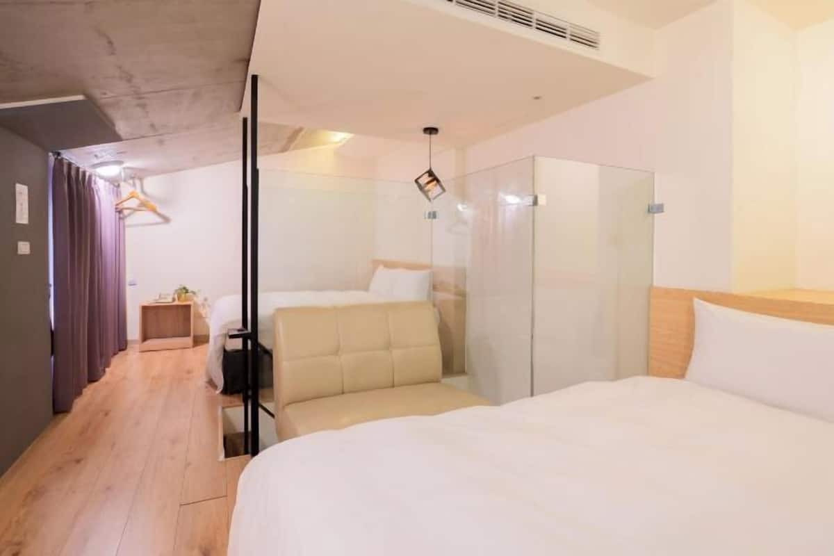 Bureau, chambres insonorisées, Wi-Fi gratuit, draps fournis