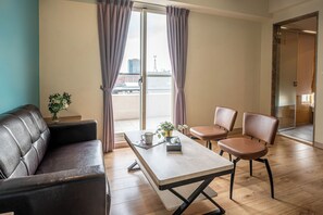 디럭스 쿼드룸, 중이층 | 객실에서 보이는 전망