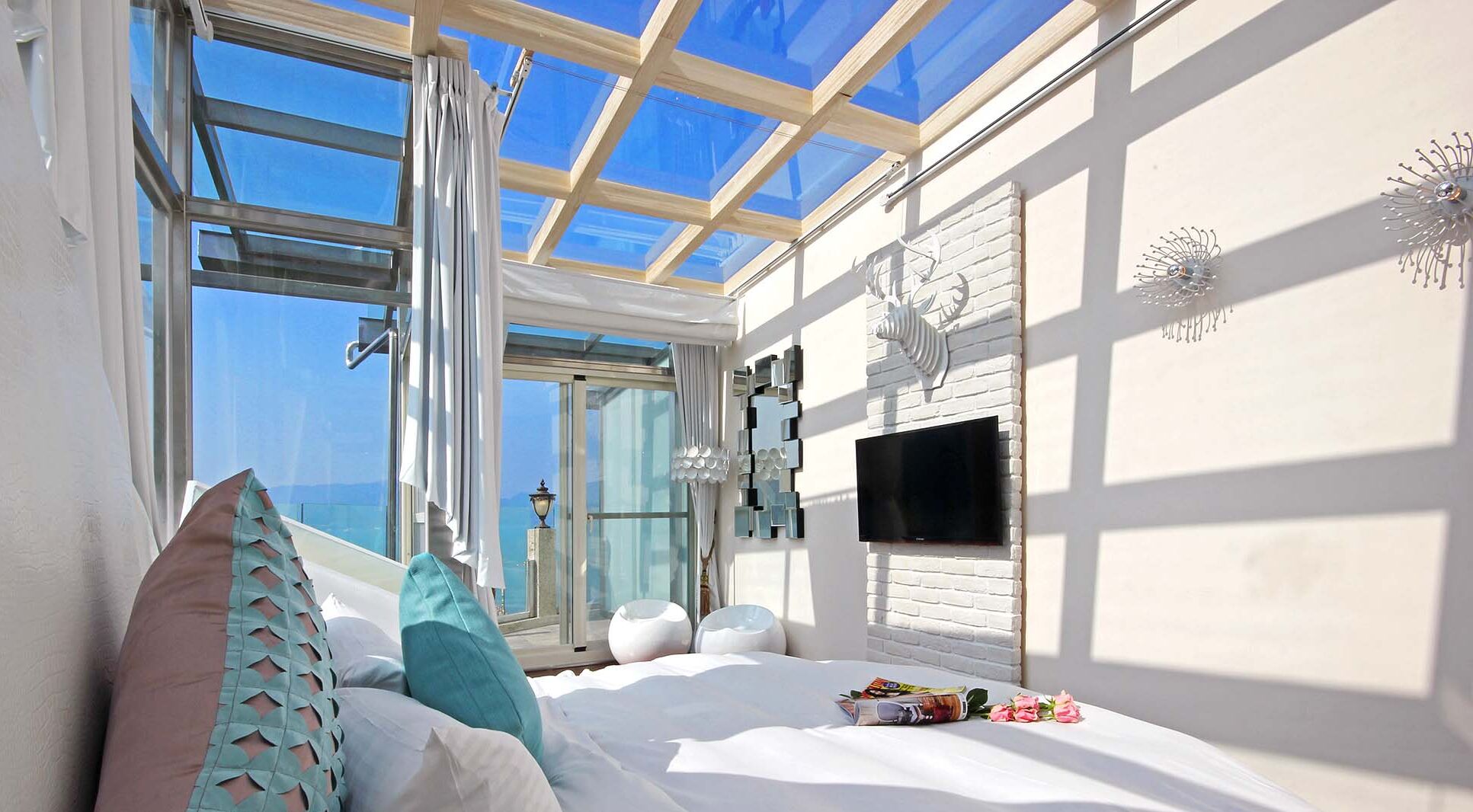 Kamar Desain, 1 Tempat Tidur Double, balkon | Meja kerja, kedap suara, tempat tidur lipat/tambahan, dan Wi-Fi gratis