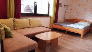 Maisonette, 1 Schlafzimmer, Balkon, Bergseite | 1 Schlafzimmer, hochwertige Bettwaren, Bügeleisen/Bügelbrett