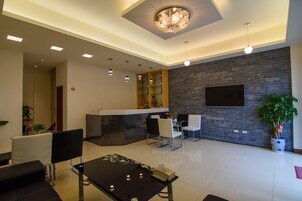 Lobby sitting area
