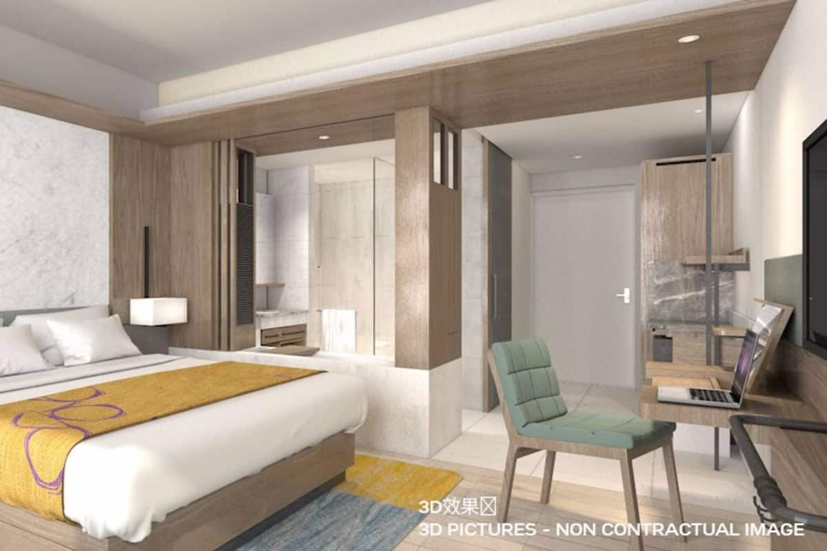 Superior Double or Twin Room, Ocean View | Minibar, in-room safe, desk, blackout drapes