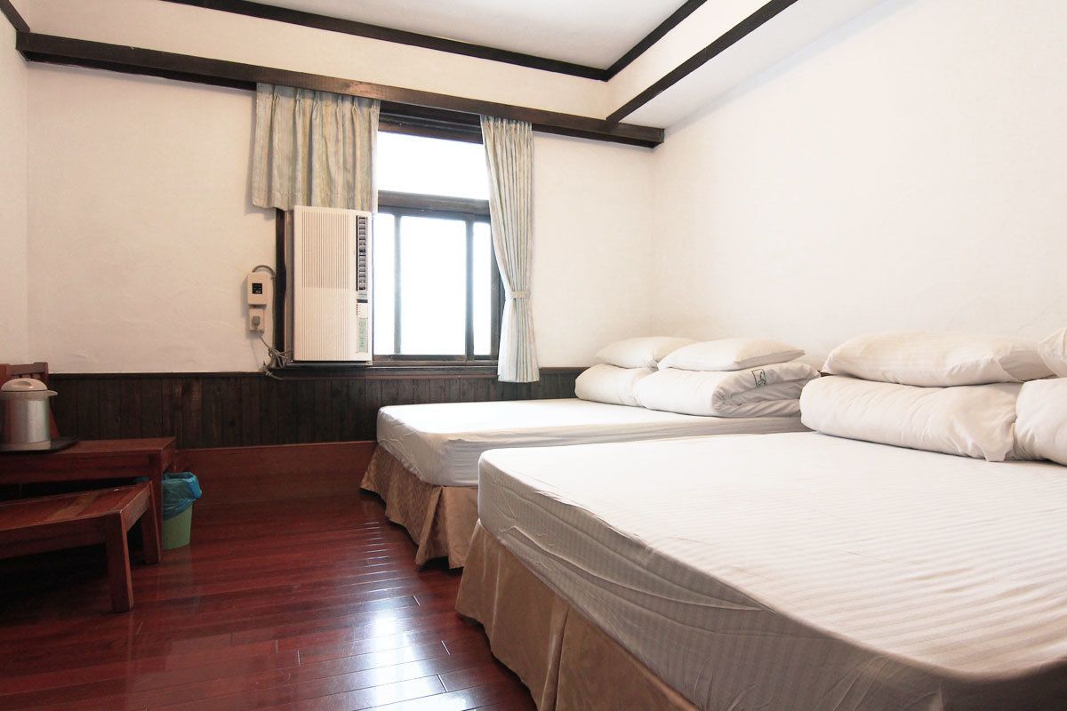 standard quadruple room, 2 double beds | 1 bedroom, blackout curtains, free wifi