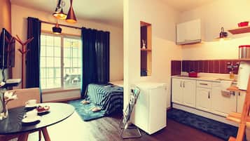 Restauration dans la chambre