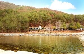 Façade de l’hébergement 